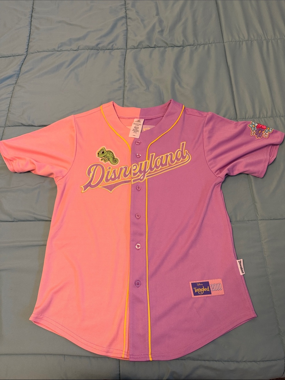 Rapunzel Disneyland Baseball Jersey